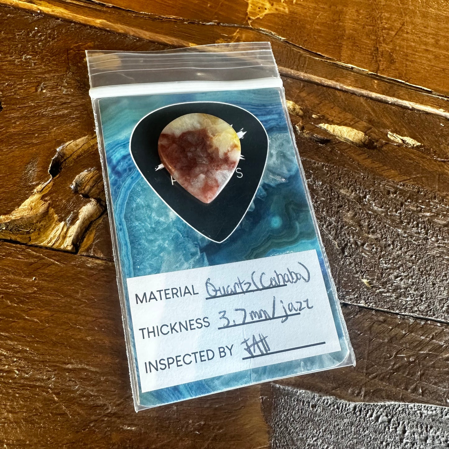 Sick Pick - Handmade Stone Guitar Pick