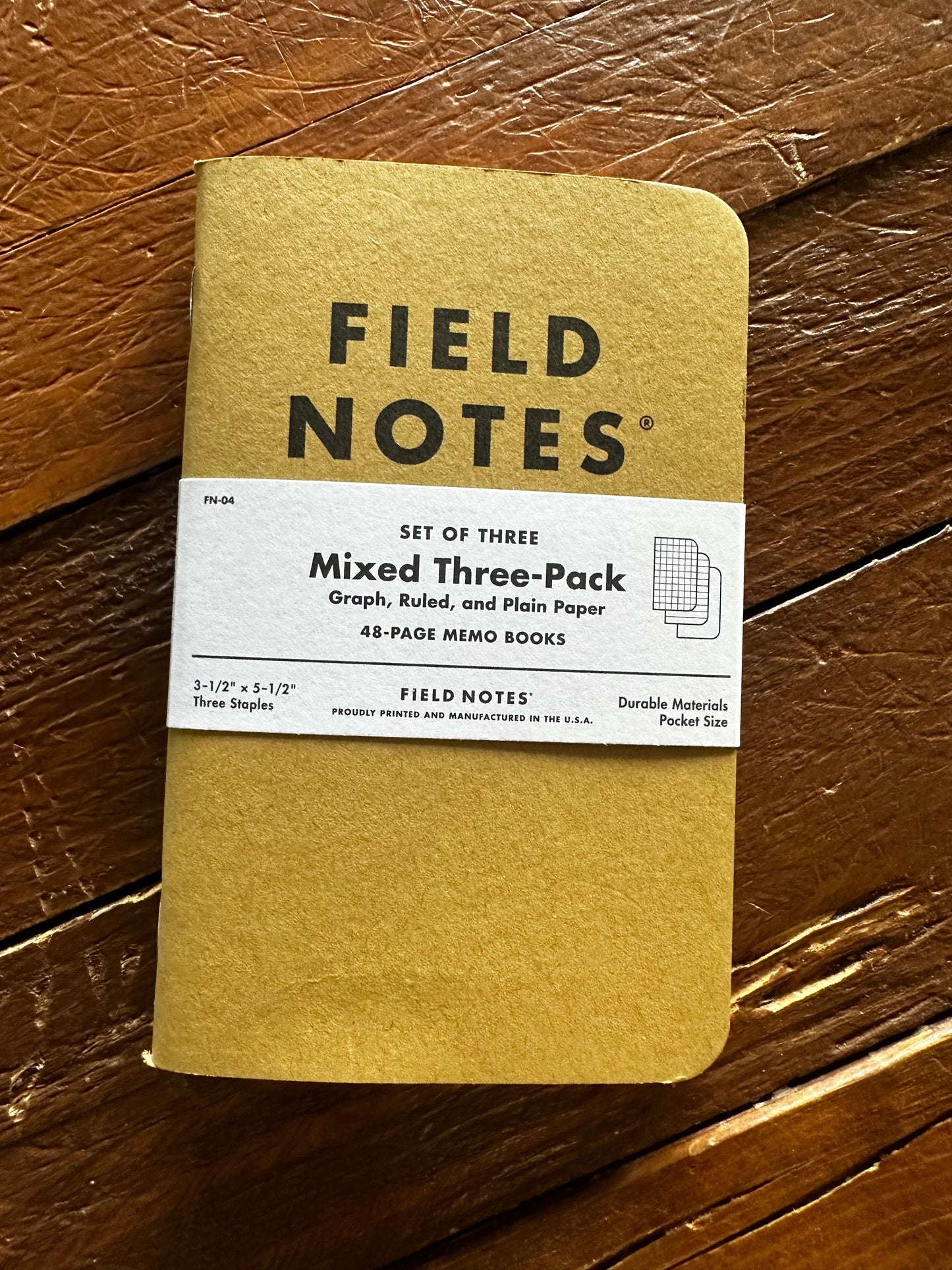 Field Notes - Original Kraft 3-Pack
