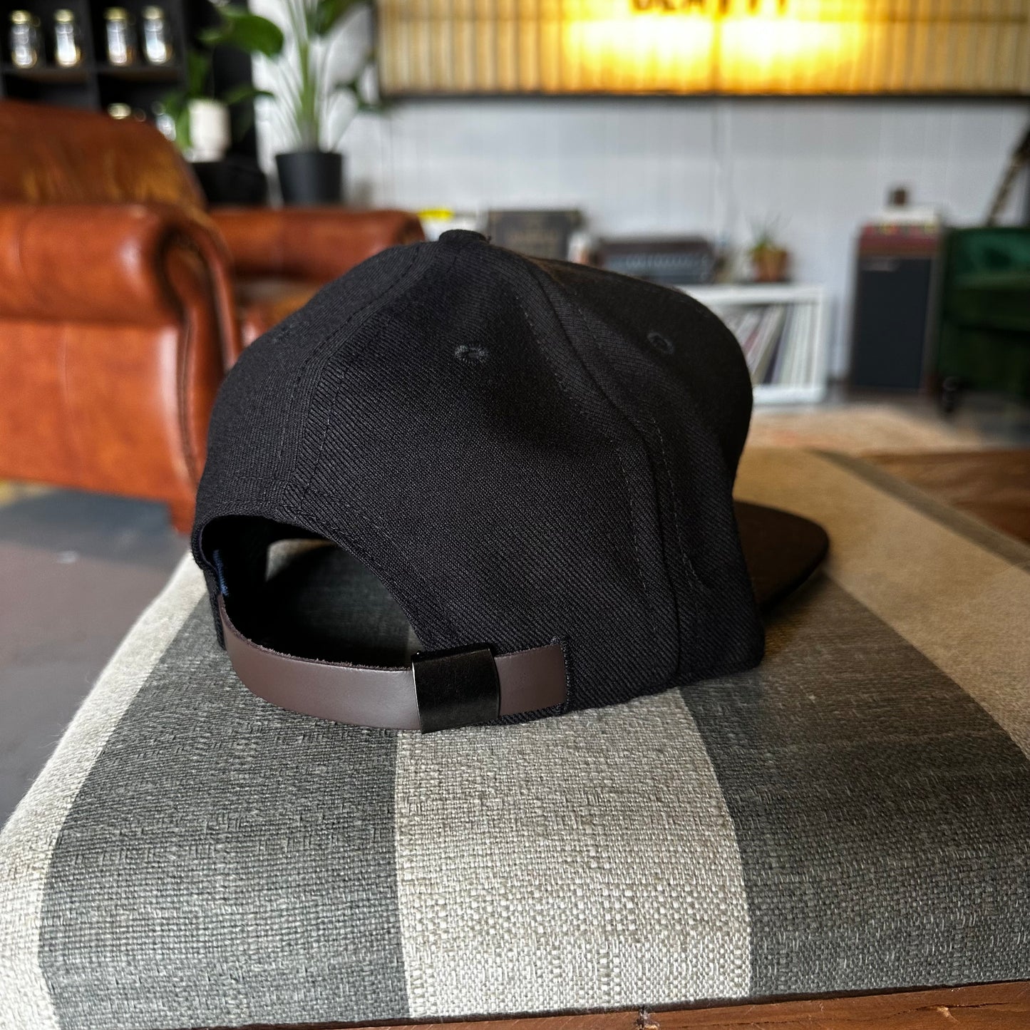 Cheetah Wool Strapback