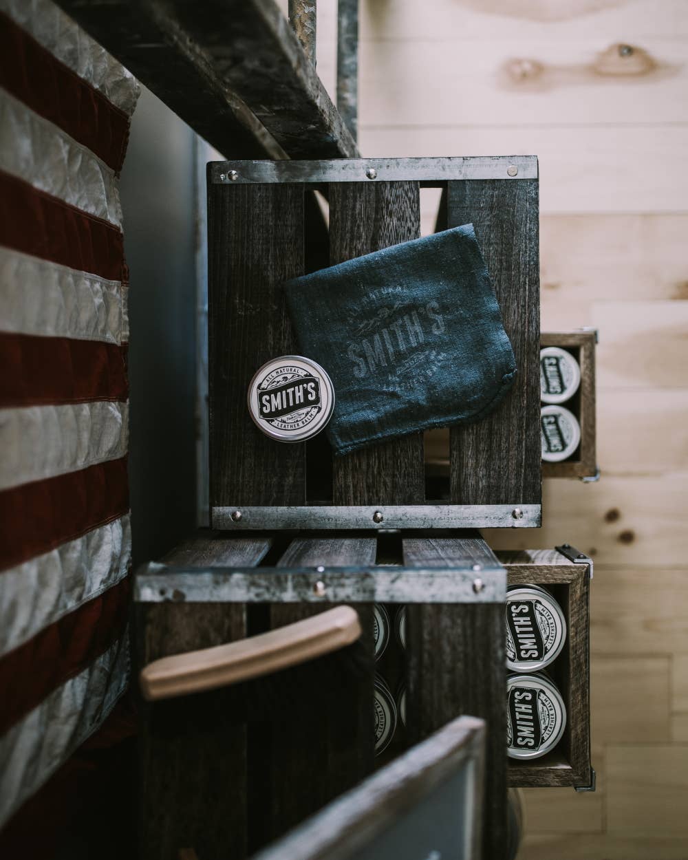 SMITH'S LEATHER BALM SHOP TOWEL