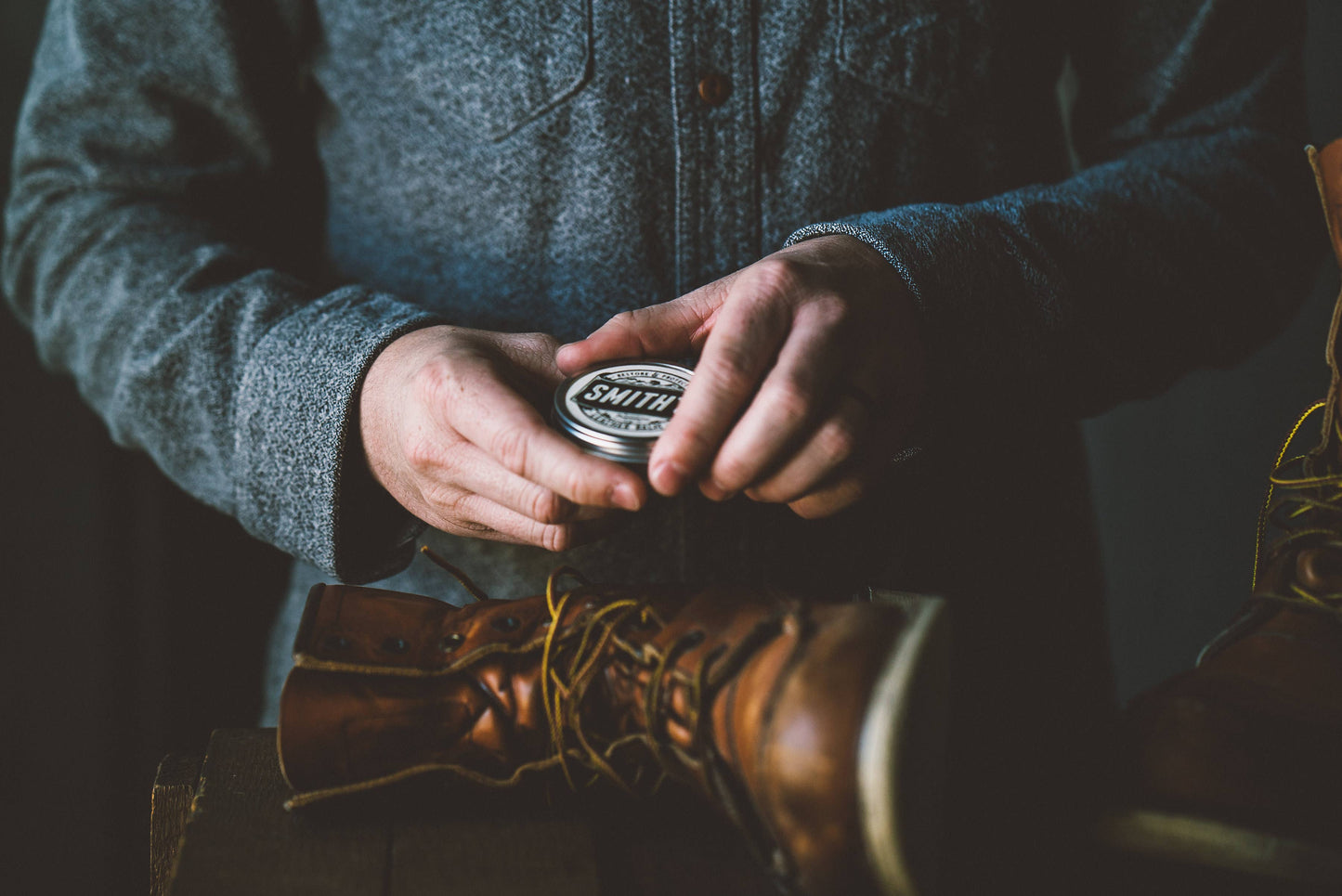 Smith's Leather Balm - 1 oz. tin