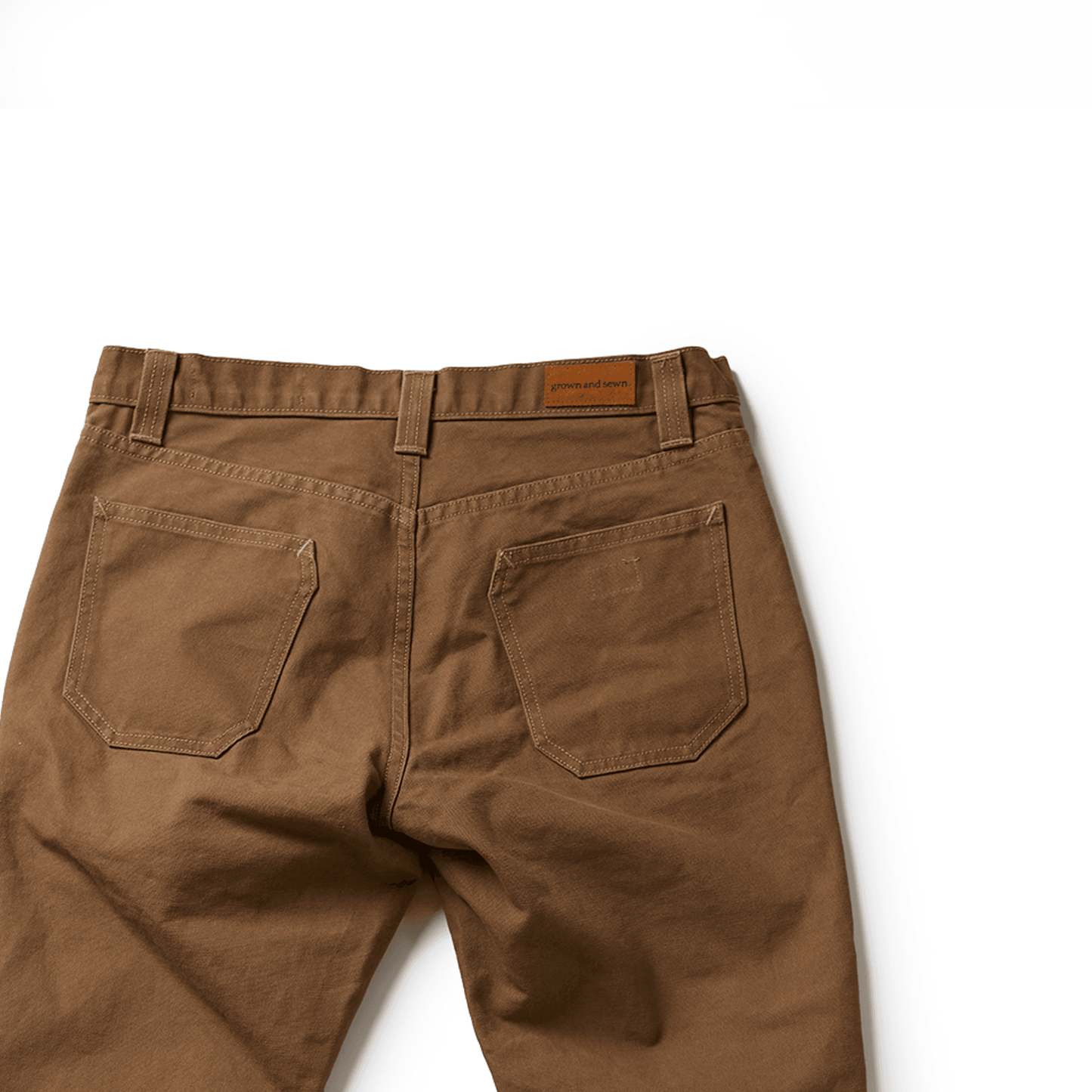 Grown and Sewn: Foundation Canvas Pant - 12 oz. - Barley