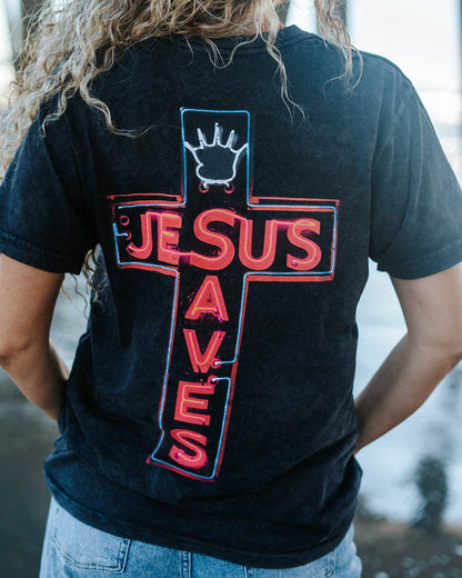 'Jesus Saves' Premium Tee