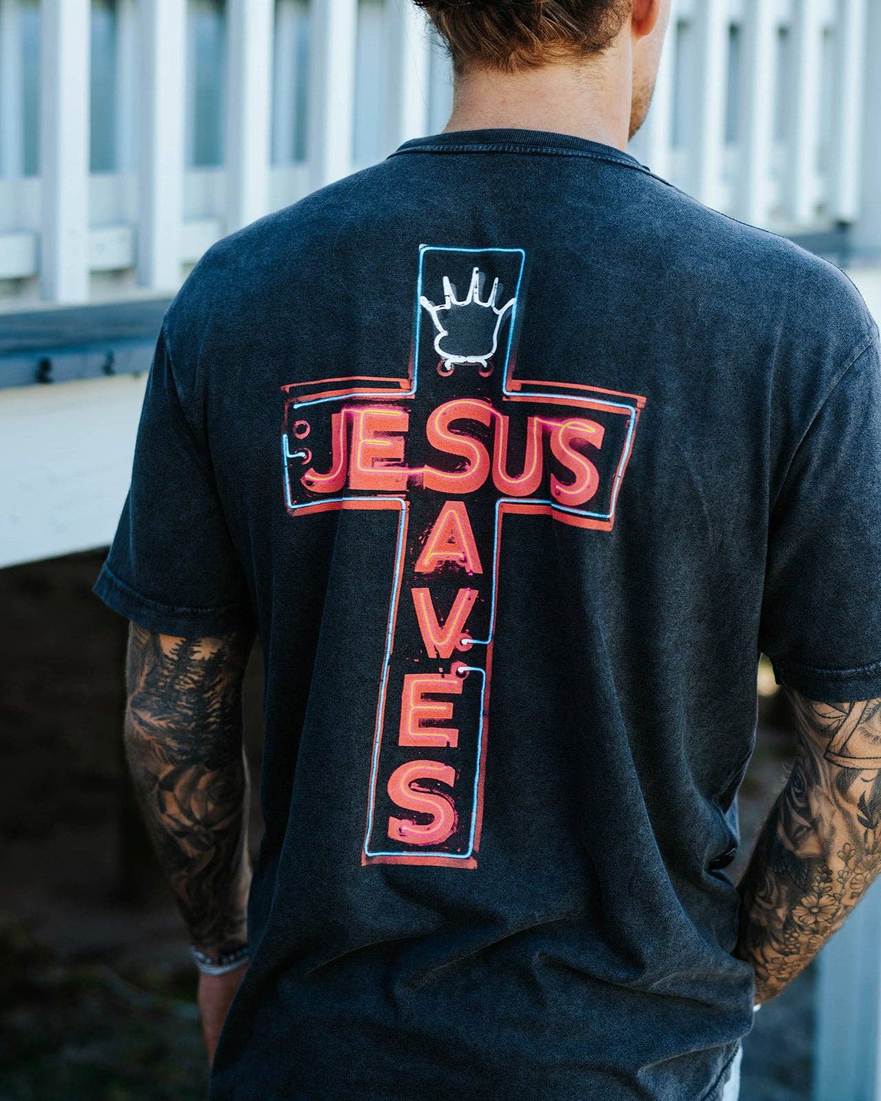 'Jesus Saves' Premium Tee