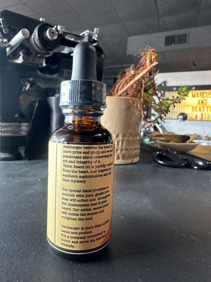 Union Beard Oil Hand Blended - BambargerCo