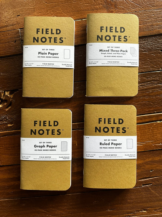 Field Notes - Original Kraft 3-Pack